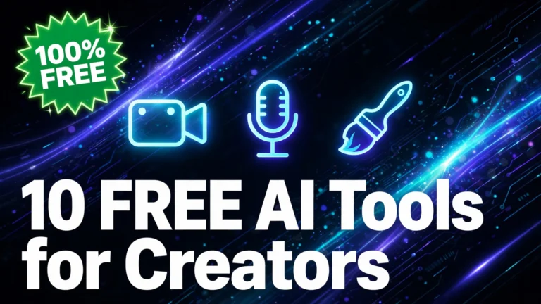 10 Best Free AI Tools for Content Creators
