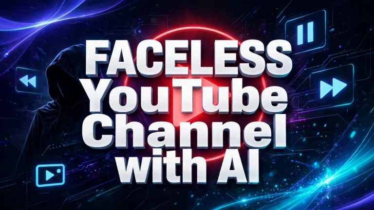 How to Start a Faceless YouTube Channel with AI (2026 Blueprint)