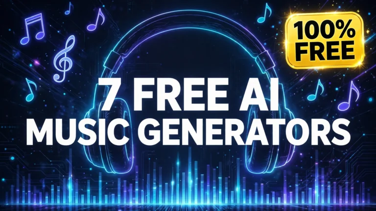 7 Best Free AI Music Generators in 2026 (We Tested Them All)