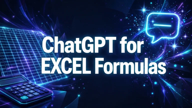How to Use ChatGPT for Excel Formulas: A Practical Guide